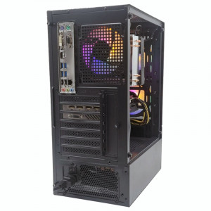 Calculator Gaming Quantum, AMD Ryzen 5 1600X 3.6GHz, GA-A320M-S2H, 8GB DDR4, SSD 256GB, 500GB, RX 570 4GB GDDR5 256-bit, HDMI, DVI, 500W