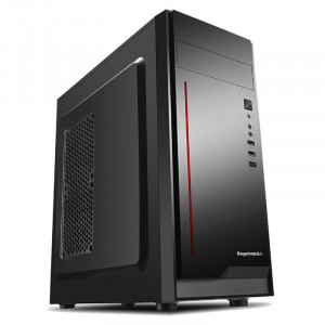 Calculator Gaming Sego V5, Intel Core i3 4130 3.4GHz, GA-H81M-D2V, 8GB DDR3, SSD 128GB, 250GB, ATI R5 340X 2GB DDR3, DVI, 300W, DVD-RW