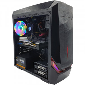 Calculator Gaming X-Blade, Intel i3 6100 3.7GHz, GA-H110-D3A, 8GB DDR4, SSD 120GB, 1TB, Sapphire RX 580 NITRO+ 4GB GDDR5 256-bit, DVI, HDMI, 500W