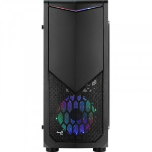 Carcasa Gaming Aerocool Tomahawk-A, MiddleTower, USB 3.0, LED RGB, Panou transparent