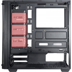 Carcasa Gaming Inter-Tech C-907 Cobweb, MiddleTower, USB 3.0, Panou transparent