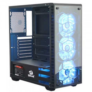 Carcasa Gaming Redragon Diamond Storm, MiddleTower, USB 3.0, Vent. 3x 120mm LED RGB