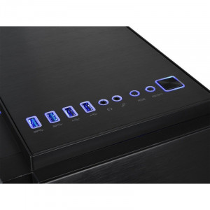 Carcasa Gaming Thermaltake Versa C23 Tempered Glass RGB Edition, USB 3.0, Panou transparent, MiddleTower, Vent. 120mm