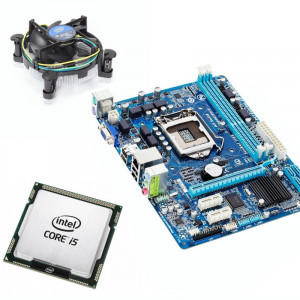KIT Placa de baza Gigabyte GA-H61M-DS2, Intel Core i5 3470 3.2GHz, Cooler inclus