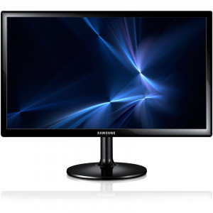 Monitor LCD 24" Samsung S24C350H, 1920x1080, 5ms, VGA, HDMI, Cabluri Incluse
