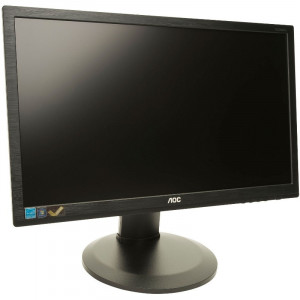 Monitor LCD AOC 21.5" E2260PWDA, 1920x1080, 5ms, DVI, VGA, Cabluri incluse