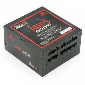Sursa Gaming Redragon Modulara RGPS600W-M, 80+ Bronze, 600W, 4x 6+2 PCI-E, 6x SATA, 3x Molex