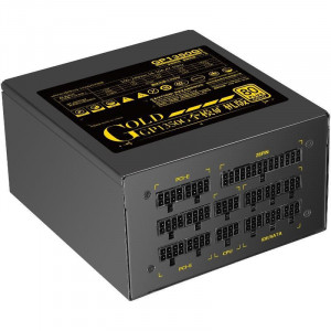 Sursa Minat Segotep GP1350G 1250W Full modulara 7x SATA, 3x Molex, 12x 6+2 pin, Eficienta 90%, PFC activ