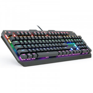 Tastatura Gaming Redragon Varuna Mecanica, Iluminare LED RGB, switch-uri outemu red