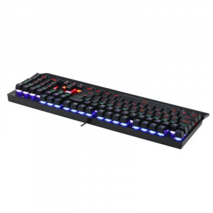 Tastatura Gaming T-DAGGER Destroyer Mecanica, Taste fara conflict, Iluminare LED RGB, Taste durabile (double shot inject)