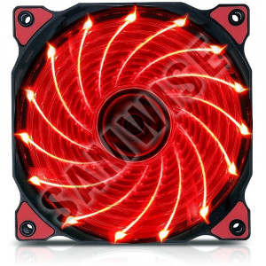 Ventilator Segotep Polar Wind 120 Red LED 120mm