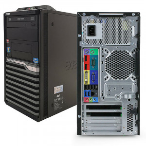 Calculator Acer M4630G MT, Intel Core I3 4170 3.7GHz, 8GB DDR3, SSD 128GB, 500GB, DVD-RW