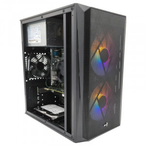 Calculator Gaming Aeroo 107 V2, Intel Core i5 4460 3.2GHz, Lenovo IS8XM, 8GB DDR3, SSD 128GB, 250GB, ATI R5 340X 2GB DDR3, DVI, 280W