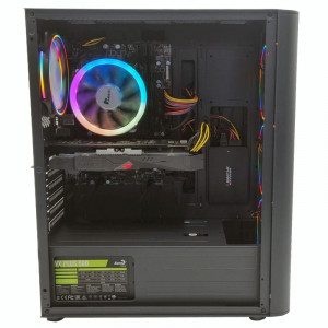Calculator Gaming Fury V4, Intel Core i5 7400 3GHz, MSI H110M-S03, 16GB DDR4, SSD 240GB, HDD 1TB, RX 470 STRIX OC 4GB GDDR5 256-bit, 500W
