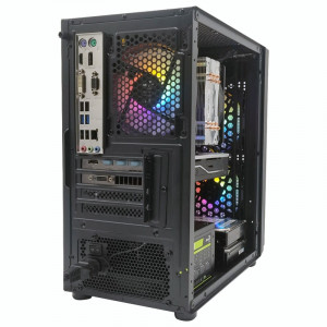 Calculator Gaming H-FORM v2, Intel Core i5 4670K 3.4GHz, Asus B85M-E, 16GB DDR3, SSD 240GB, 1TB, Sapphire RX 480 NITRO+ 8GB DDR5 256-bit, 500W