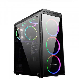 Calculator Gaming Hyperion-T, Intel Core i5 8400 2.8GHz, MSI B360M Pro VD, 16GB DDR4, SSD 1TB, XFX RX 580 4GB DDR5 256-bit, DVI, HDMI, 500W