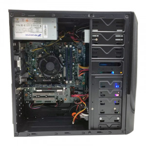 Calculator Gaming Inaza SysPro, Intel Core i5 3550P 2.1GHz, Pegatron IPMMB-FS, 8GB DDR3, SSD 120GB, 250GB, ATI HD 7570 1GB DDR5 128-bit, 300W, DVD-RW