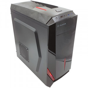 Calculator Gaming X-Blade, Intel i3 6100 3.7GHz, GA-H110-D3A, 8GB DDR4, SSD 120GB, 1TB, Sapphire RX 580 NITRO+ 4GB GDDR5 256-bit, DVI, HDMI, 500W