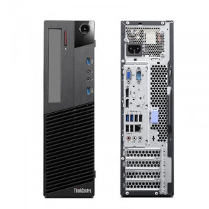Calculator Lenovo M83 DT, Intel Core i5 4570T 2.9GHz, 8GB DDR3, SSD 128GB, HDD 500GB, USB 3.0