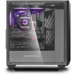 Carcasa Gaming Deepcool Earlkase RGB v2, MiddleTower, USB 3.0, Tempered glass