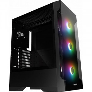 Carcasa Gaming Gamdias Talos E2, MiddleTower, USB 3.0, Panou transparent