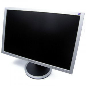 Monitor LCD 20" Samsung SyncMaster 205BW, 1680 x 1050, 6ms, VGA, DVI, Cabluri incluse