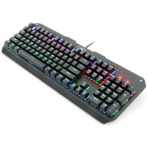 Tastatura Gaming Redragon Varuna Mecanica, Iluminare LED RGB, switch-uri outemu red