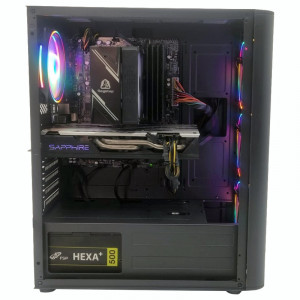 Calculator Gaming Fury V7, Intel Core i7 6700K 4GHz, Asus Q170M-C, 32GB DDR4, SSD 1TB, HDD 1TB, RX 580 8GB DDR5