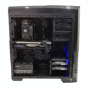 Calculator Gaming Sprint V4, Intel Core i5 6600 3.3GHz, B150M PRO-VDH, 16GB DDR4, SSD 256GB, HDD 1TB, RX 580 8GB GDDR5 256-bit