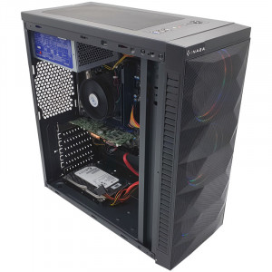 Calculator Gaming Stealth, Intel Core i5 4430 3GHz, MSI H81M-P33, 8GB DDR3, 500GB, ATI R7 250 2GB DDR3 128-bit, 500W