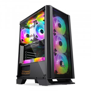 Calculator Gaming Synrad v15, Intel Core i7 4770 3.4GHz, MSI H81M-P33, 16GB DDR3, SSD 256GB, HDD 1TB, GTX 960 2GB DDR5