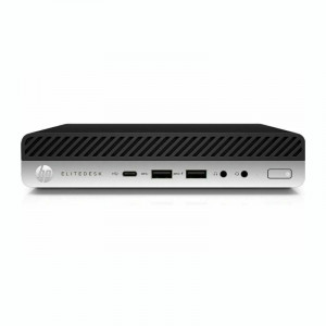 Calculator HP Elitedesk 705 G4 MINI PC, Ryzen 5 2400G 3.6GHz, 16GB DDR4, Radeon Vega 11, SSD 256GB, HDD 500GB