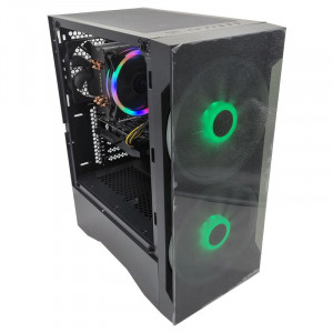 Calculator NOU Gaming Apollo-Ryzen, AMD Ryzen 5 2600X 3.6GHz, GA-A320M-H, 16GB DDR4, SSD 256GB, 5TB, GTX 1650 OC 4GB GDDR5 128-bit, HDMI, 550W