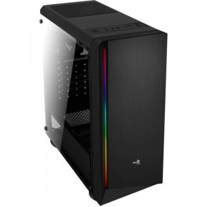 Carcasa Gaming Aerocool Rift RGB, MiddleTower, USB 3.0, Panou transparent