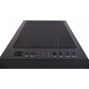 Carcasa Gaming Inaza Prism, USB 3.0, 5x Vent. 120 mm LED RGB, Panou transparent