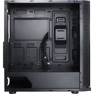 Carcasa Gaming Inter-Tech W-III RGB Black, USB 3.0, Fan controller cu telecomanda, Vent. 3x 120mm LED RGB