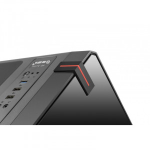 Carcasa Gaming Segotep Halo 7 Plus, Iluminare LED, USB 3.0, Panou Transparent, MiddleTower, Vent. 4x 120mm