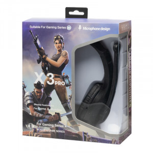 Casti Gaming DeTech X3 Pro cu microfon, 32 ohm, 1.2m
