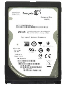 Hard disk Laptop 320GB Seagate Momentus Thin ST320LT022 SATA II, 5400 rpm, Buffer 16MB, 7mm