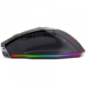 Mouse Gaming Redragon Sniper Pro RGB wireless / cu fir, 16000 dpi, 9 butoane, Iluminare LED
