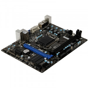 Placa de baza MSI H61M-P31(G3), Socket LGA1155, FSB 1333/1600MHz, 2 x DDR3, PCI-Express Gen3, 4 x SATA2, DVI, VGA
