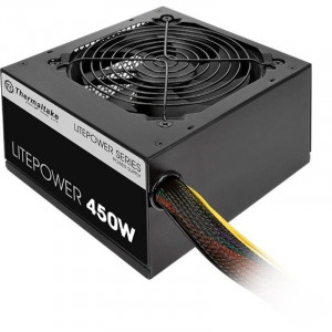 Sursa Thermaltake Litepower GEN2 450W, 4x SATA, 4x MOLEX, 2x 6+2 pin PCI-E, PFC activ
