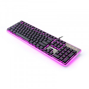 Tastatura Gaming Redragon Dyaus 2 Iluminare RGB, Taste fara conflict, 12 Taste multimedia