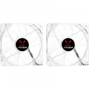Ventilator Riotoro Prism RGB 120mm, 2 ventilatoare
