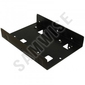 Adaptor Inter-Tech HDD sau SSD 3.5 inch la 2 x 2.5 inch, BLACK AC-2HDD