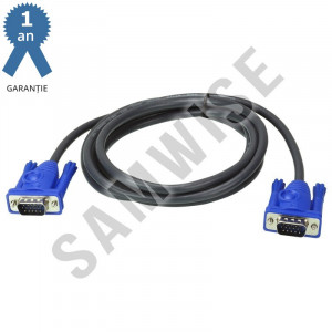 Cablu VGA - VGA, 1,8M