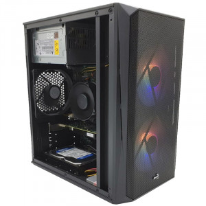 Calculator Gaming CS-107 V2, Intel Core i5 3470 3.2GHz, Pegatron IPMMB-FS, 8GB DDR3, SSD 256GB, 500GB, ATI R5 340X 2GB DDR3, 300W
