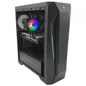 Calculator Gaming Halo 8, Intel Core i5 4590 3.3GHz, MSI H81M-P33, 16GB DDR3, SSD 240GB, 3TB, Sapphire RX 580 NITRO+ 4GB GDDR5 256-bit, DVI, HDMI, 500W