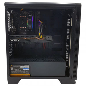 Calculator Gaming Halo Plus, Intel Core i5 8400 2.8GHz, MSI B360M Pro VD, 16GB DDR4, SSD 250GB, 1TB, XFX RX 580 4GB DDR5 256-bit, DVI, HDMI, 500W