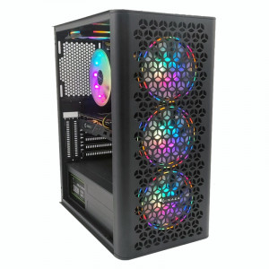 Calculator Gaming InazaPlus, Intel i5 6500 3.2GHz, GA-H110-D3A, 16GB DDR4, SSD 256GB, 1TB, RX 580 4GB DDR5 256-bit, DVI, HDMI, 500W